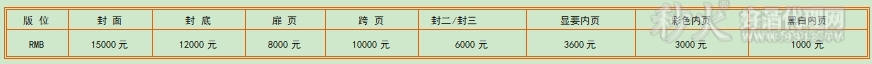 会刊广告